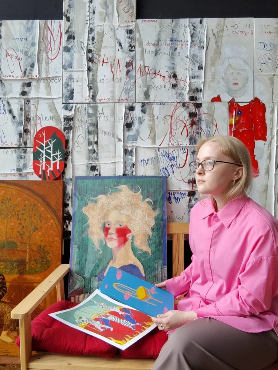 Интервью с художницей: Елена Треуголка