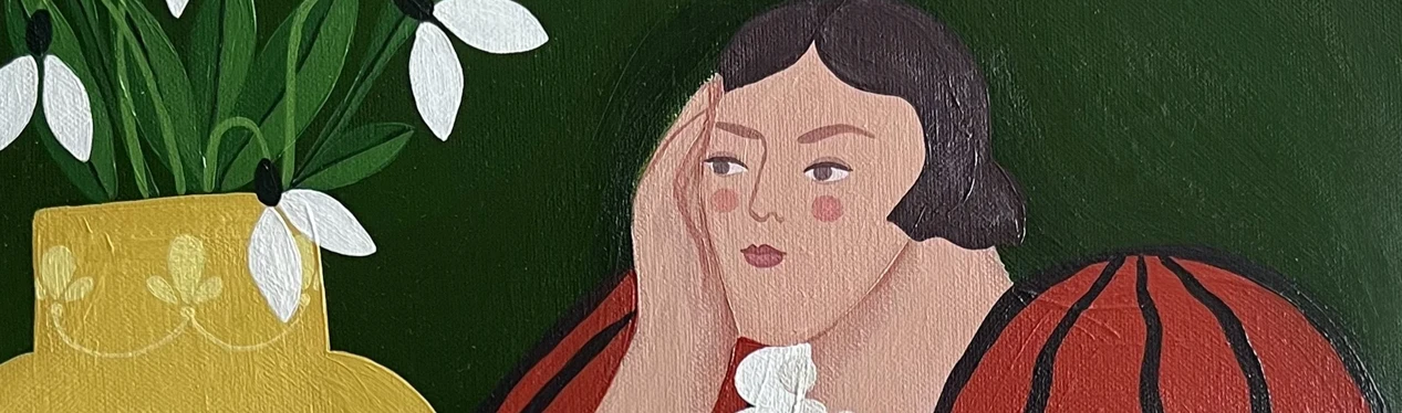 Книжная полка художницы Ксении Хромцовой: что читать для вдохновения